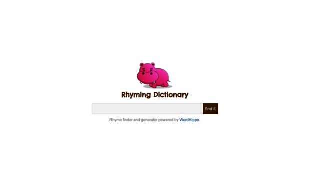 rhyming.wordhippo.com