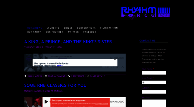 rhythmforce.com