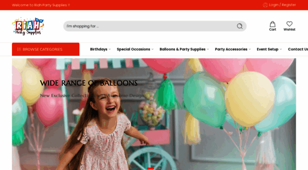 riahpartysupplies.com