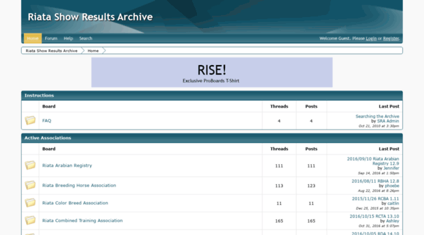 riataresults.proboards.com