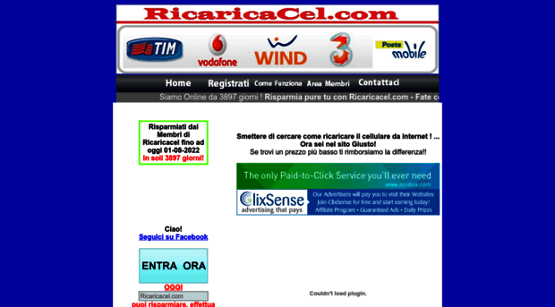 ricaricacel.com