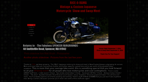 rice-o-rama.com - RICE-O-RAMA home page - RICE O RAMA