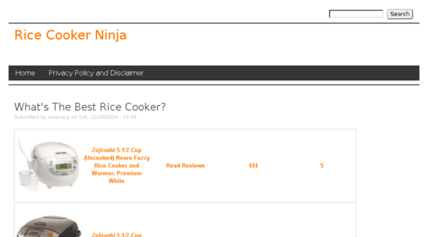 ricecookerninja.drupalgardens.com