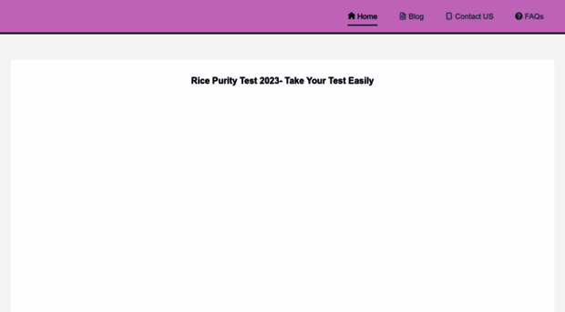 ricepuretest.com
