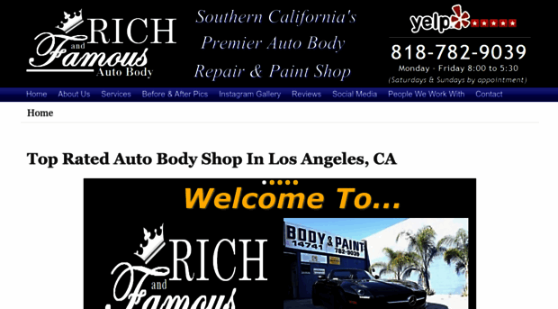 richandfamousautobody.com