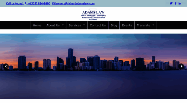 richardadamslaw.com