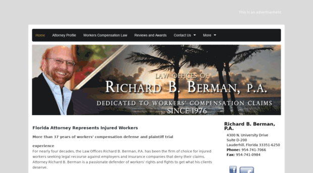 richardbbermanlaw.com