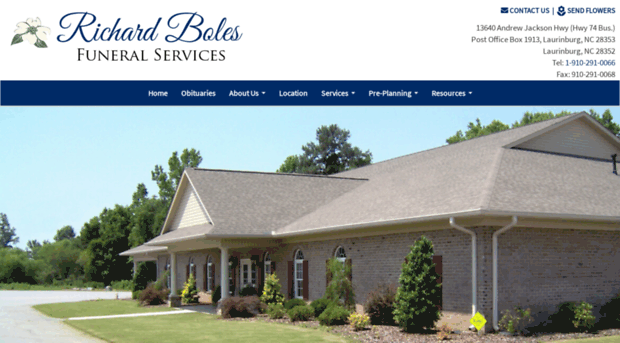 richardbolesfuneralservice.com