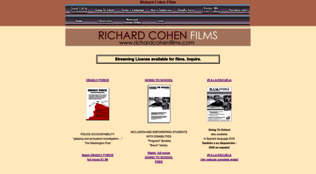 richardcohenfilms.com