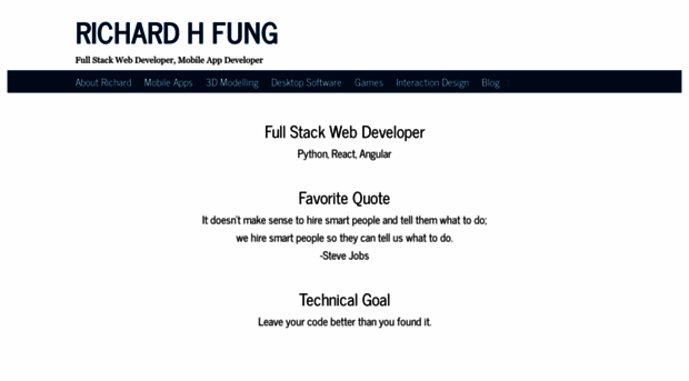 richardhfung.com