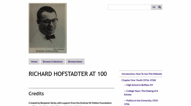 richardhofstadter100.omeka.net