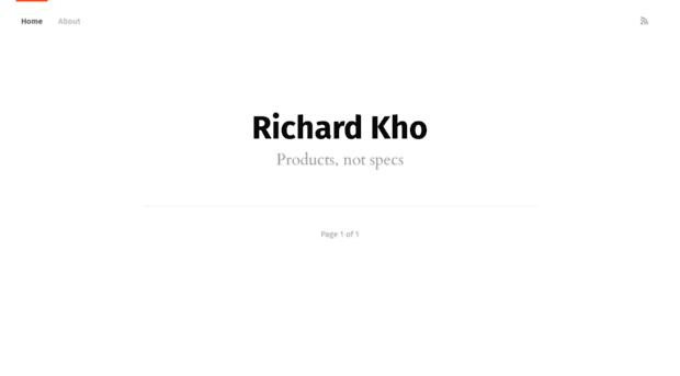 richardkho.com