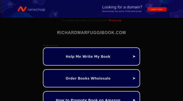 richardmarfuggibook.com