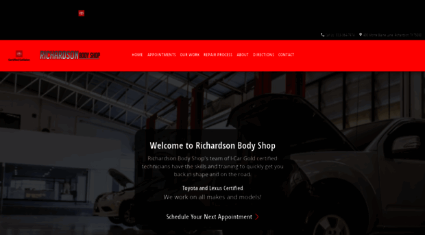 richardsonbodyshop.com