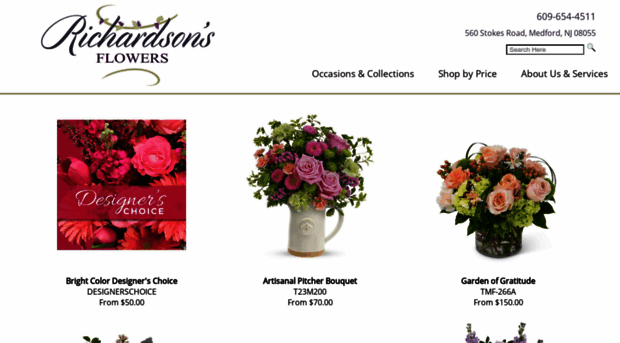 richardsonsflowers.com