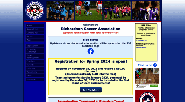 richardsonsoccer.org