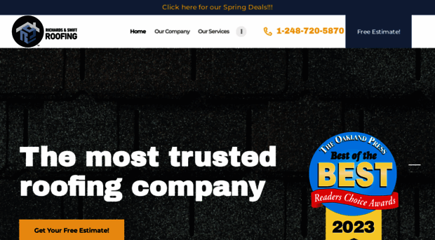 richardsroofingcompany.com