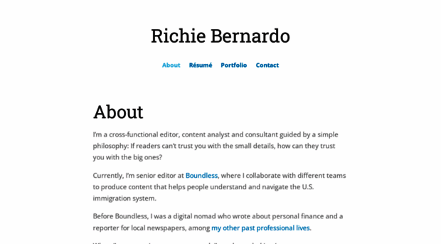 richiebernardo.com