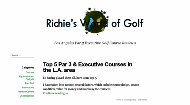 richiesworldofgolf.com