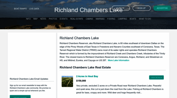 richlandchambersreservoir.com