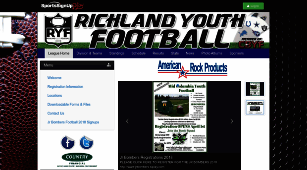 richlandyouthfootball.com