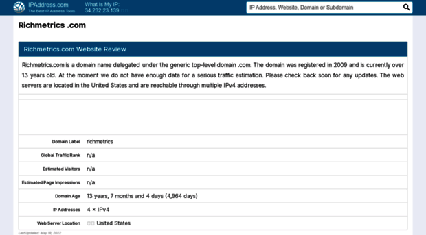 richmetrics.com.ipaddress.com