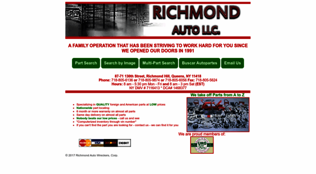 richmondautowreckersandparts.com