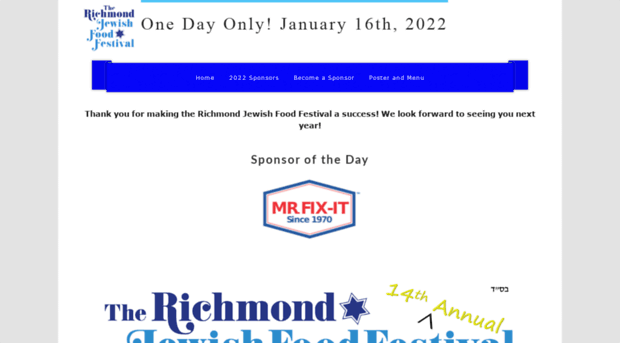 richmondjewishfoodfestival.com