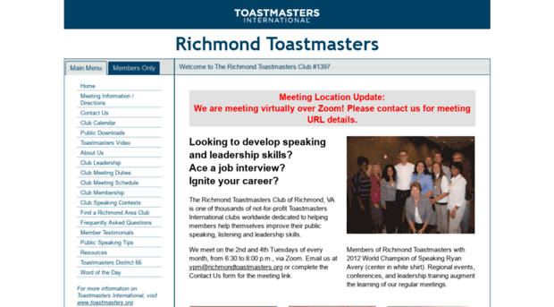 richmondtoastmasters.org