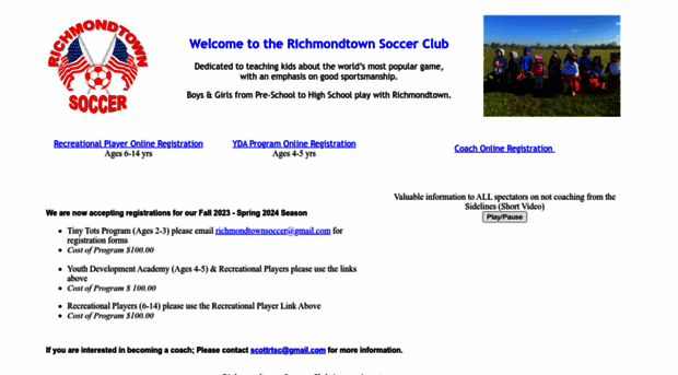 richmondtownsoccer.com