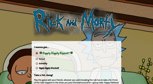 rickandmortysmokinggame.com