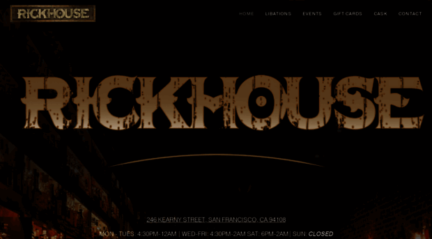 rickhousebar.com