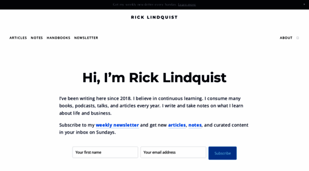 ricklindquist.com