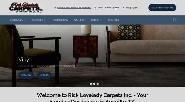 rickloveladycarpets.com