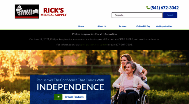 ricksmedical.com