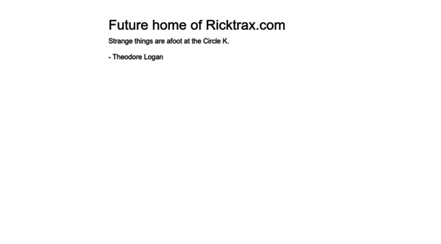 ricktrax.com