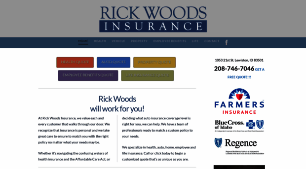 rickwoodsinsurance.com