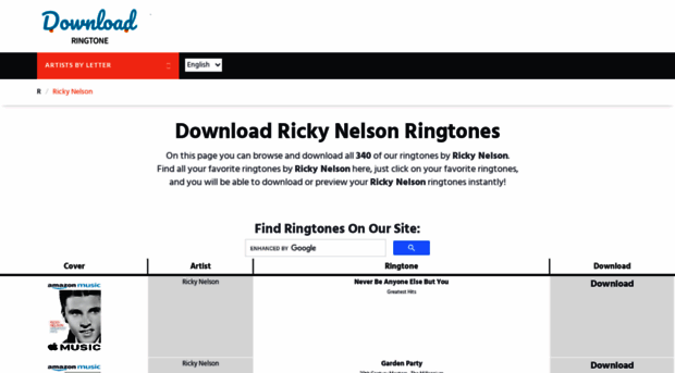 rickynelson.download-ringtone.com