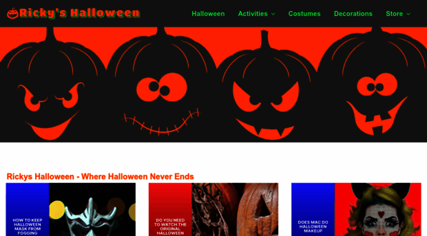 rickyshalloween.com