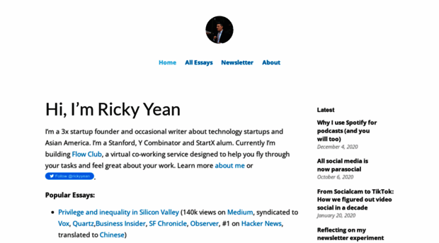 rickyyean.com