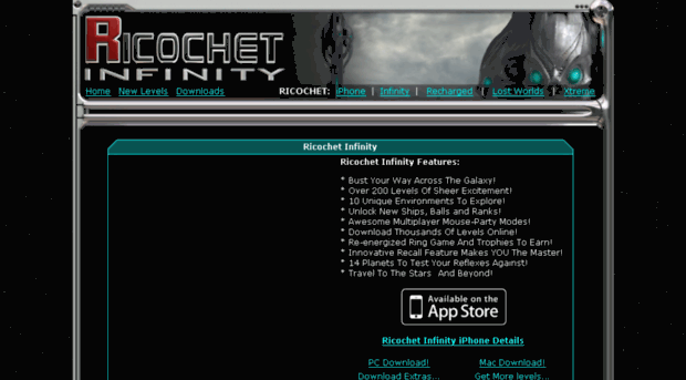 ricochetinfinity.com