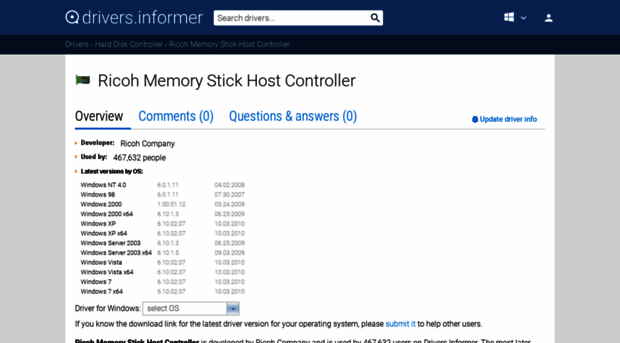 ricoh-memory-stick-host-controller1.drivers.informer.com