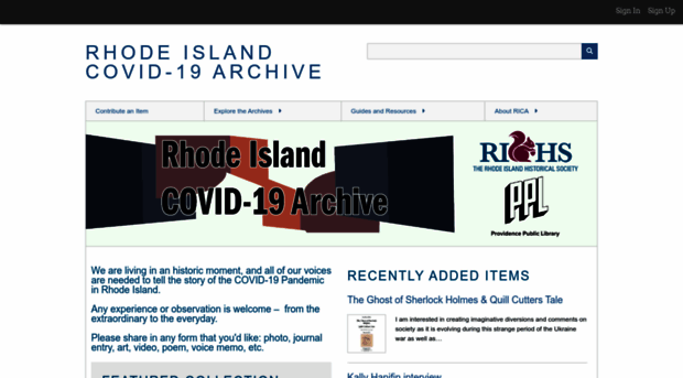 ricovidarchive.org