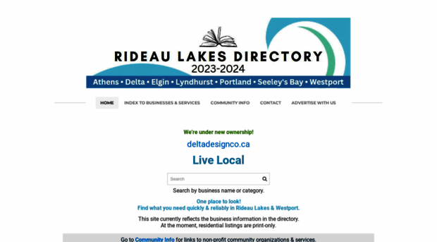 rideaulakesdirectory.ca