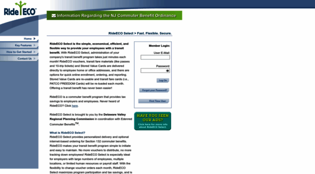 rideecoselect.com