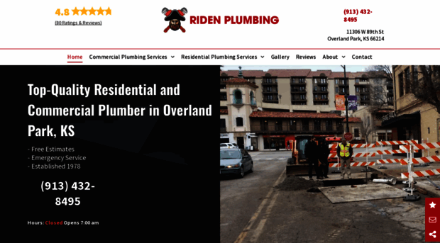 ridenplumbing.com