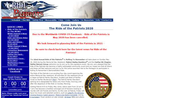 rideofthepatriots.com