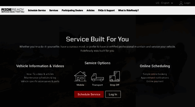 ridereadyservice.com