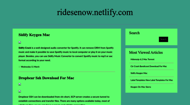 ridesenow.netlify.app