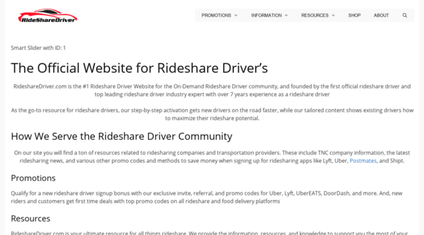 ridesharedriver.com